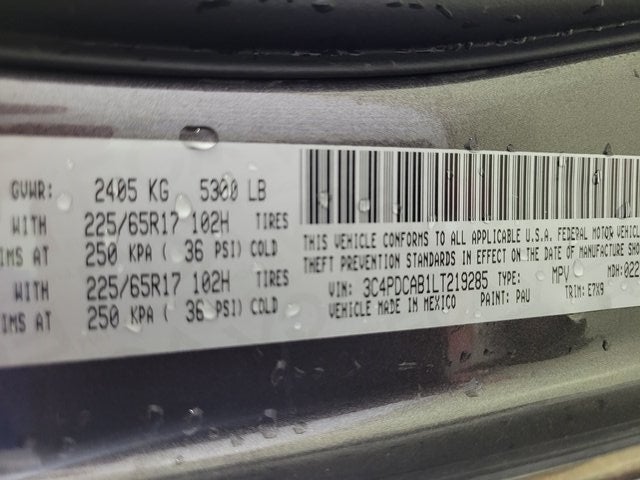 2020 Dodge Journey SE