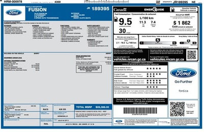 2018 Ford Fusion SE