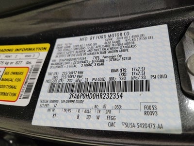 2017 Ford Fusion SE