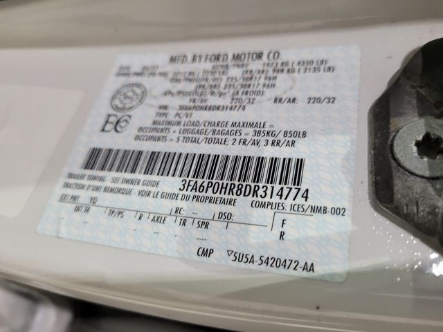 2013 Ford Fusion SE