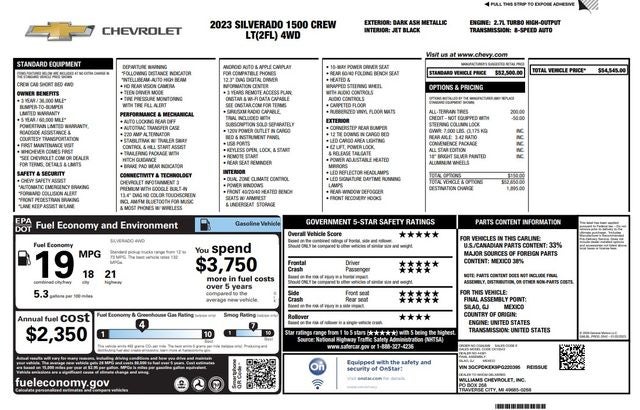 2023 Chevrolet Silverado 1500 LT