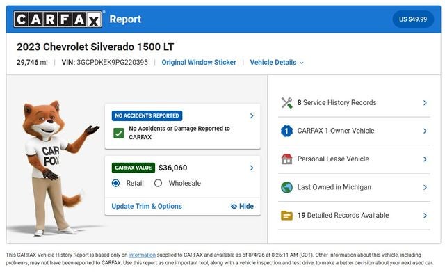 2023 Chevrolet Silverado 1500 LT