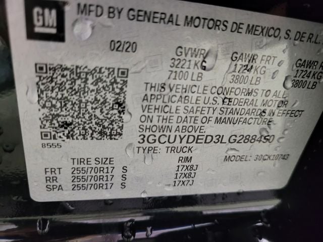 2020 Chevrolet Silverado 1500 LT