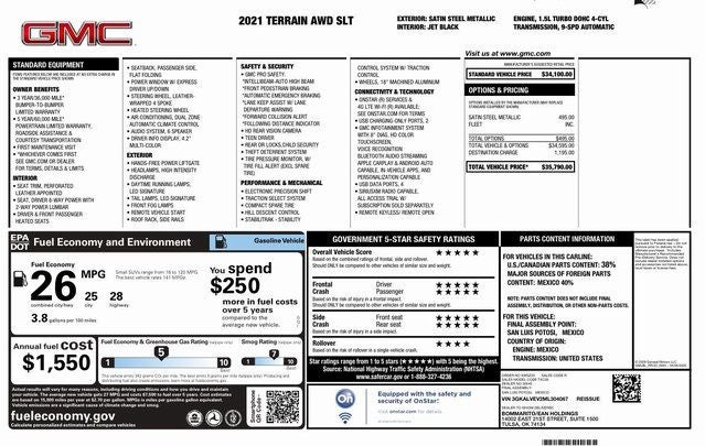 2021 GMC Terrain SLT