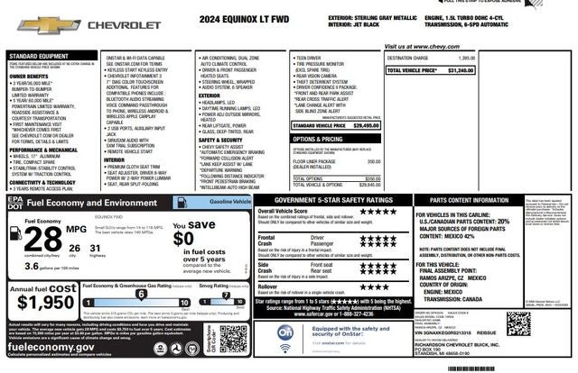 2024 Chevrolet Equinox LT