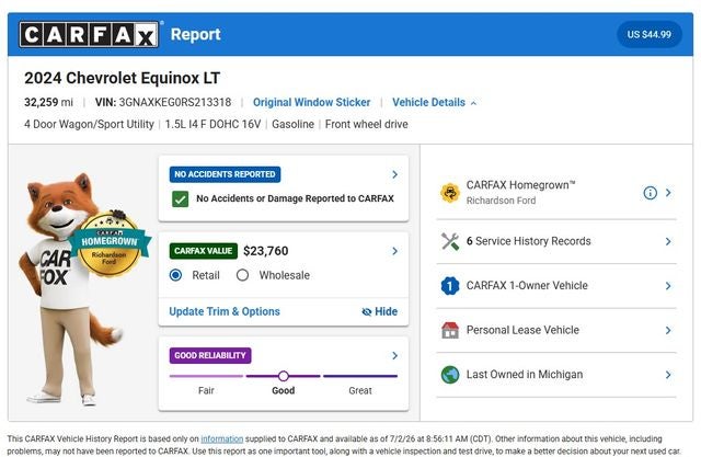 2024 Chevrolet Equinox LT