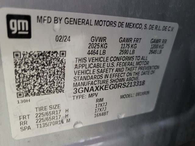 2024 Chevrolet Equinox LT