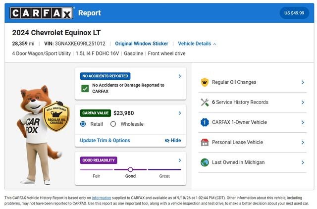 2024 Chevrolet Equinox LT