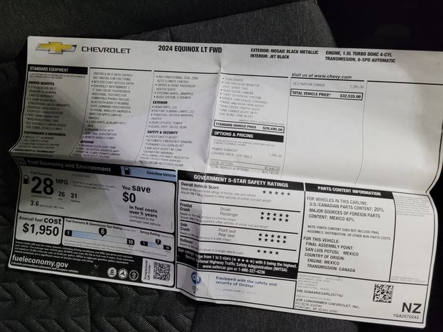 2024 Chevrolet Equinox LT