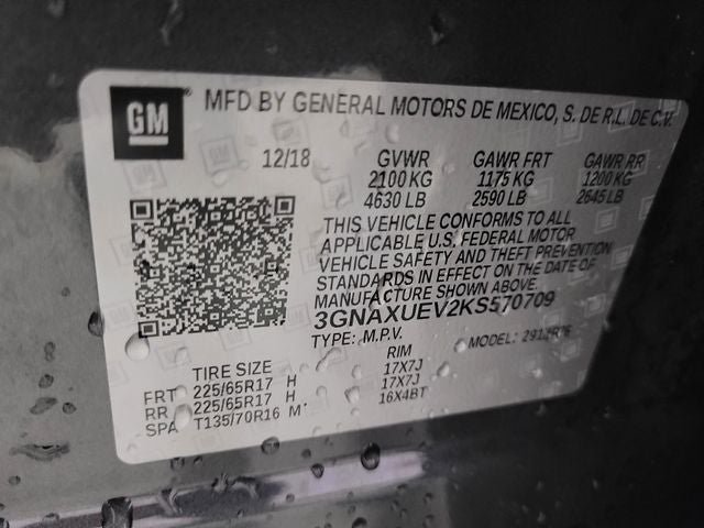 2019 Chevrolet Equinox LT