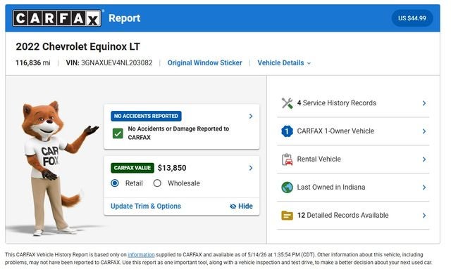 2022 Chevrolet Equinox LT