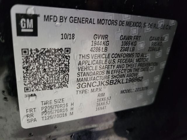 2019 Chevrolet Trax LS