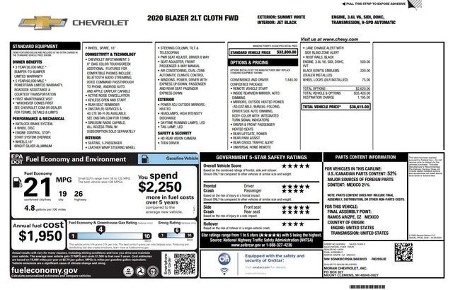 2020 Chevrolet Blazer LT