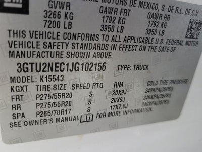 2018 GMC Sierra 1500 SLT