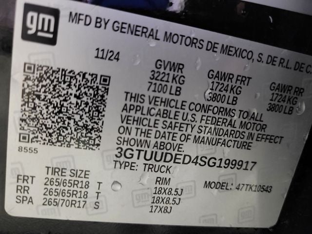 2025 GMC Sierra 1500 SLT
