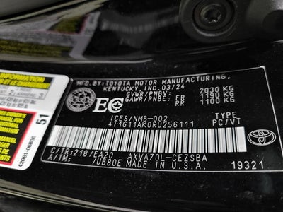 2024 Toyota Camry SE