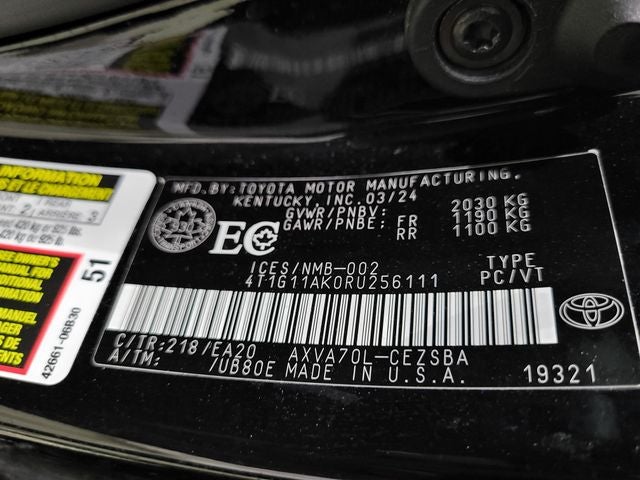 2024 Toyota Camry SE