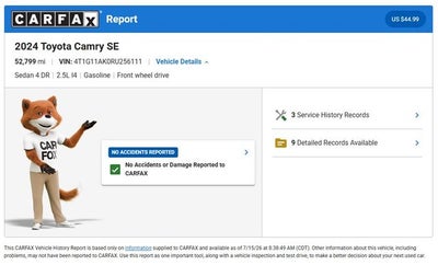 2024 Toyota Camry SE