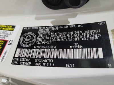 2011 Toyota Venza Base