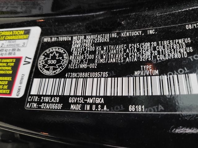 2014 Toyota Venza Limited