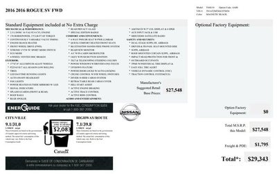 2016 Nissan Rogue SV