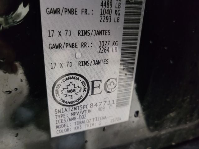 2015 Nissan Rogue SV