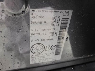 2018 Nissan Rogue SV