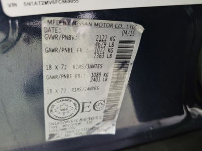 2015 Nissan Rogue SL