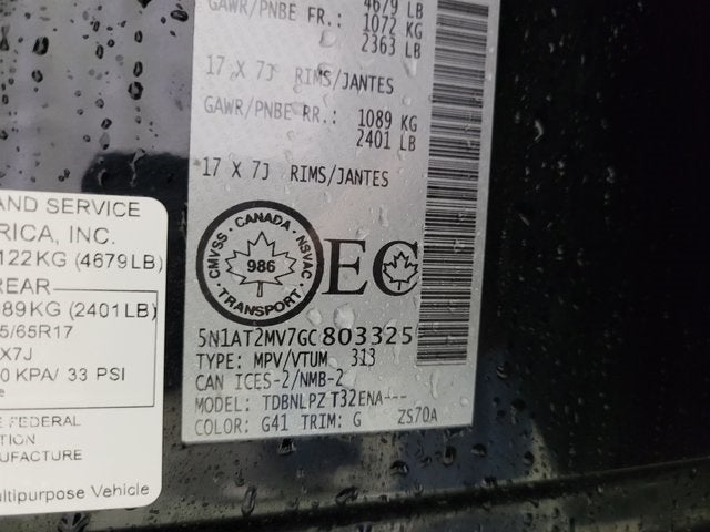 2016 Nissan Rogue SV