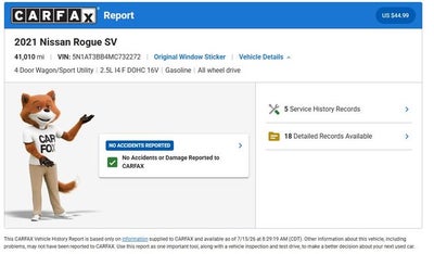 2021 Nissan Rogue SV
