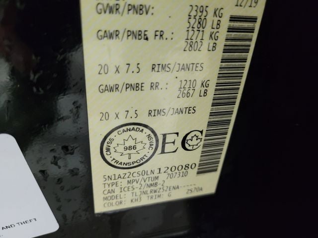 2020 Nissan Murano SL