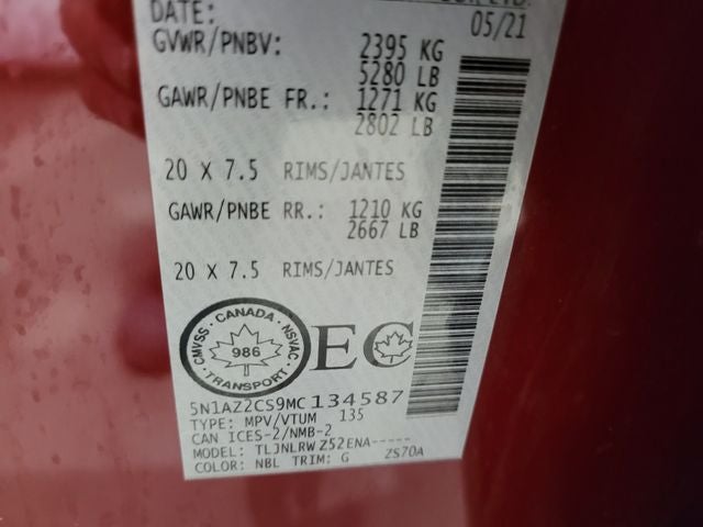 2021 Nissan Murano SL