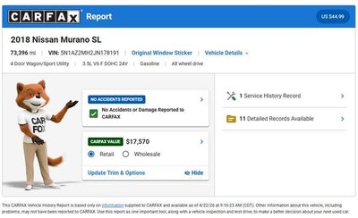 2018 Nissan Murano SL