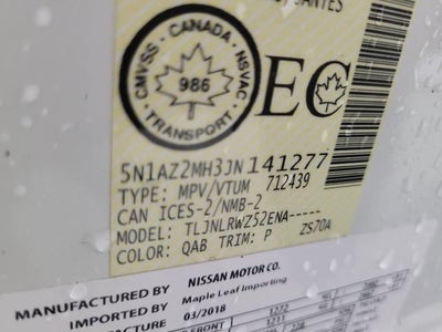 2018 Nissan Murano SL