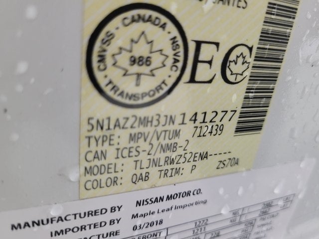 2018 Nissan Murano SL