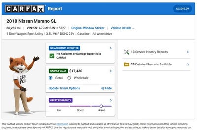 2018 Nissan Murano SL