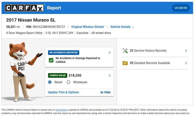 2017 Nissan Murano Platinum