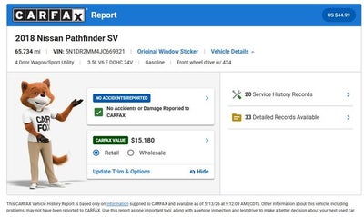 2018 Nissan Pathfinder SL