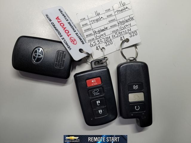 2016 Toyota Highlander XLE V6