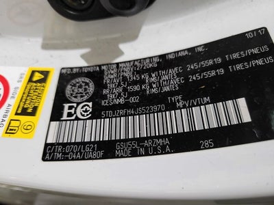 2018 Toyota Highlander XLE