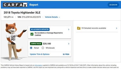 2018 Toyota Highlander XLE