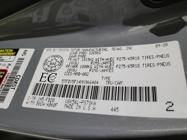 2021 Toyota Tundra SR5