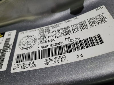 2014 Toyota Tundra Limited