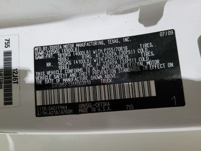 2010 Toyota Tundra Grade 4.6L V8