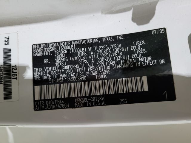 2010 Toyota Tundra Grade 4.6L V8