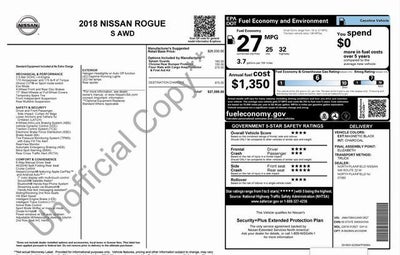 2018 Nissan Rogue S