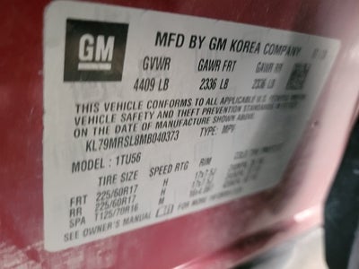 2021 Chevrolet TrailBlazer LT