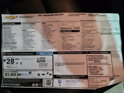 2021 Chevrolet TrailBlazer ACTIV