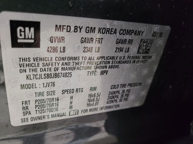 2018 Chevrolet Trax LT