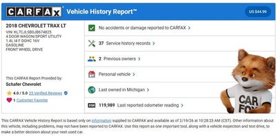 2018 Chevrolet Trax LT